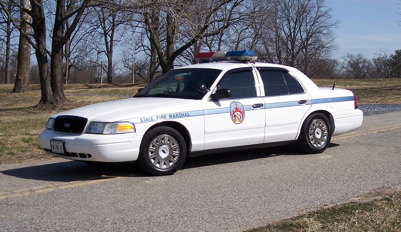 Office of the State Fire Marshal Marked Car